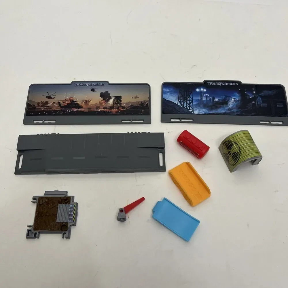 Micro Machines X Transformers Parts And Pieces Lot Of 9